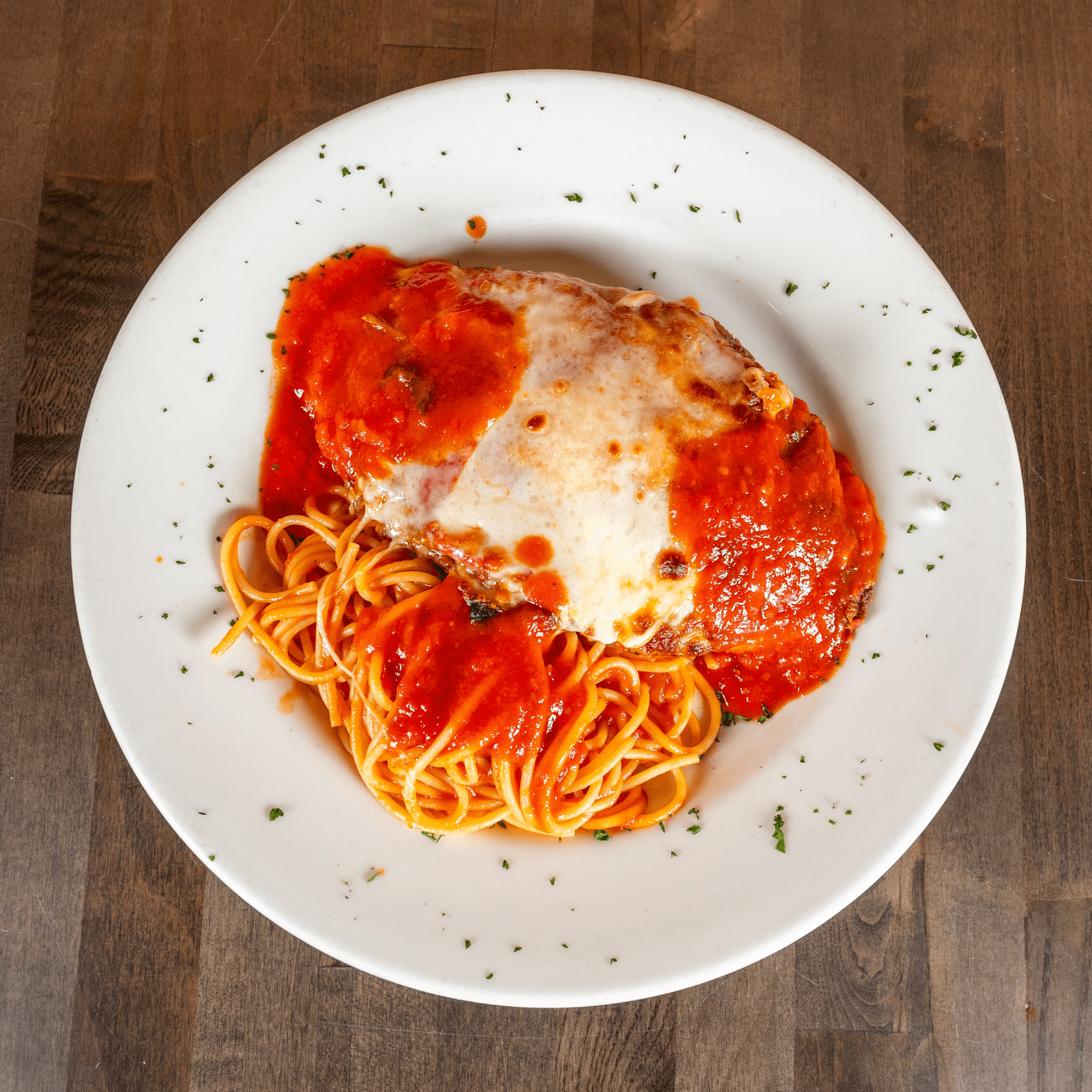 Melanzane (Eggplant) Parmigiana.