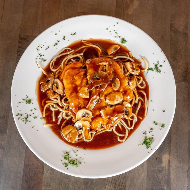 Chicken Marsala.