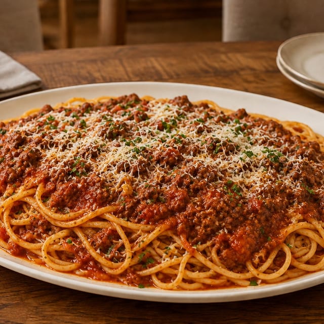 Spaghetti Bolognese Family Meal.