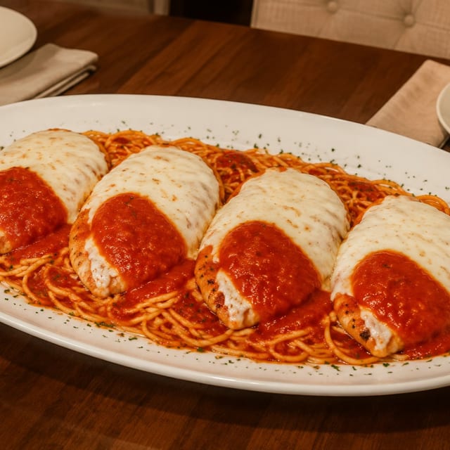 Chicken Parmesan Family Meal.