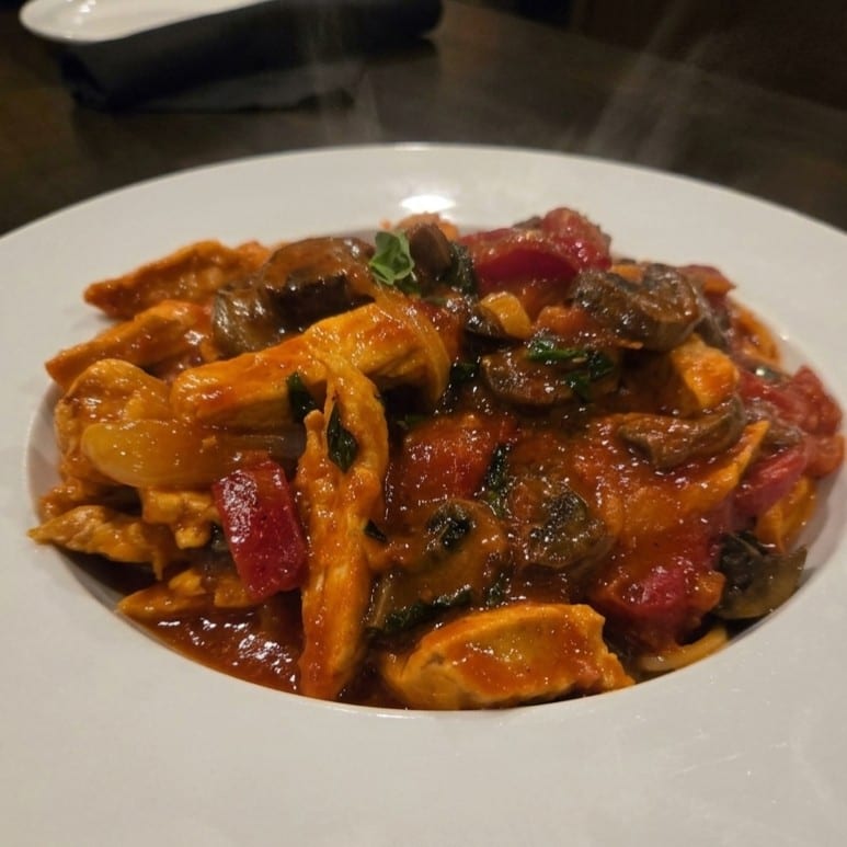 Chicken Cacciatora.