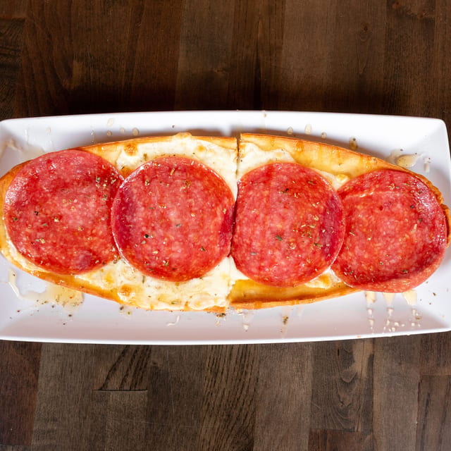 Genoa Hot Honey Flatbread.