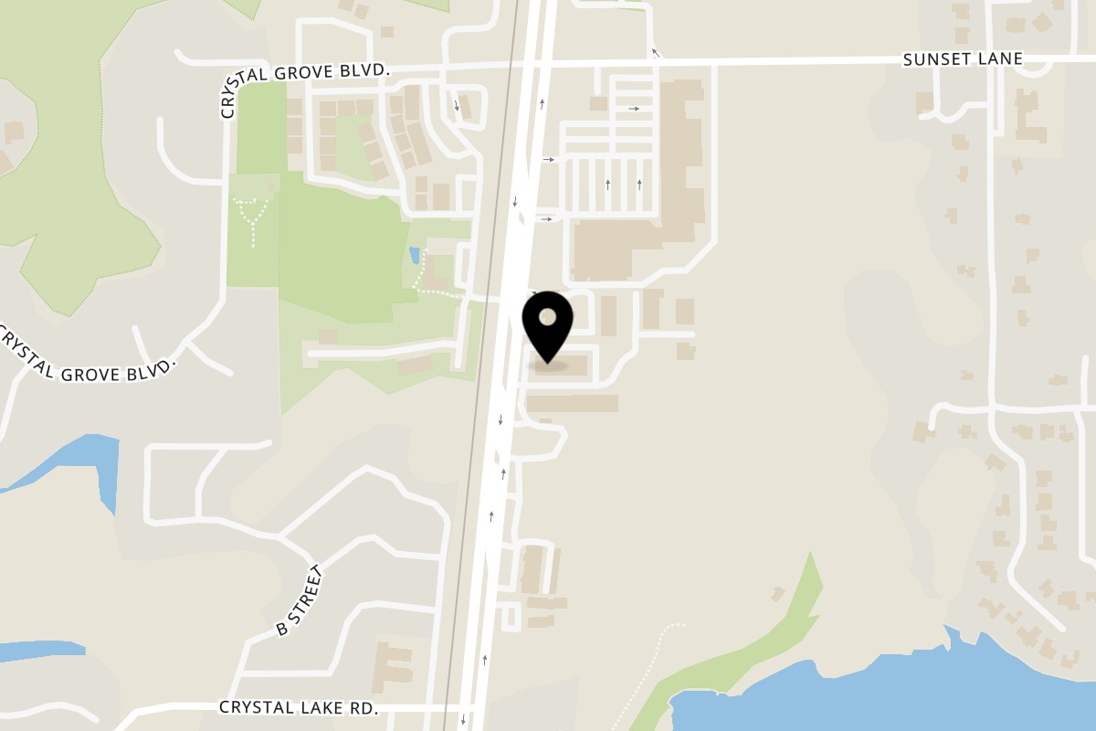Map showing the location of Villaggio's Ristorante on 102 Flagship Dr in Lutz